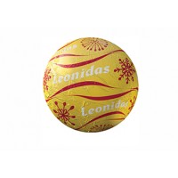 Vánoční koule zlatá - Belgické pralinky Leonidas