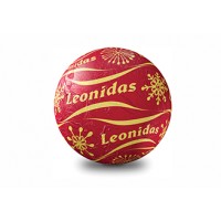 Vánoční koule červená - Belgické pralinky Leonidas