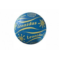 Vánoční koule modrá - Belgické pralinky Leonidas