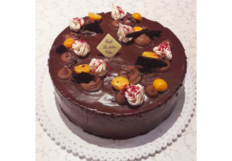 Čokoládový dort - Belgické pralinky Leonidas