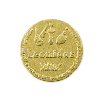 Mléčná mince Asterix - Belgické pralinky Leonidas