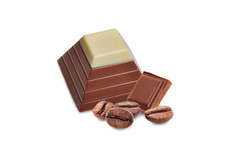 Čokoládová pyramida cappuccino - Belgické pralinky Leonidas