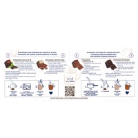 Bonboniéra Čokoládové pyramidky - Belgické pralinky Leonidas