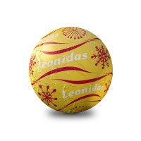 Vánoční koule zlatá - Belgické pralinky Leonidas