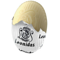 Vajíčko bílá čokoláda - Belgické pralinky Leonidas