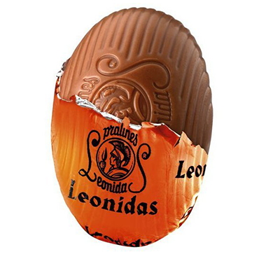 Vajíčko s nugátem - Belgické pralinky Leonidas