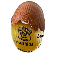Vajíčko se sušenkovou náplní - Belgické pralinky Leonidas