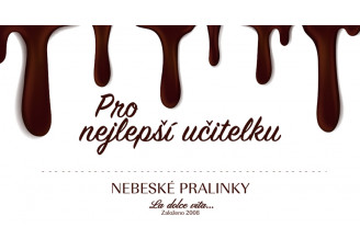 Pro nejlepší učitelku - Belgické pralinky Leonidas