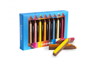 Leonidas čokoládové pastelky - Belgické pralinky Leonidas