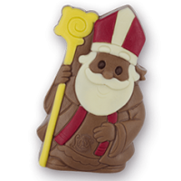 Čokoládová figurka Mikuláš - Belgické pralinky Leonidas