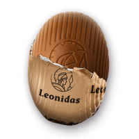 Vajíčko s příchutí sušenkového těsta - Belgické pralinky Leonidas