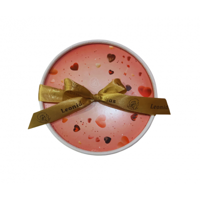 Krabička Dora zlatá z lásky - Belgické pralinky Leonidas