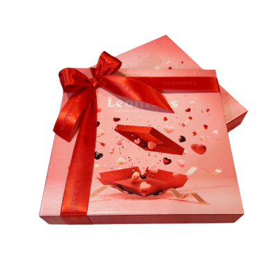 Leonidas bonboniéra Zanzibar plná srdíček - Belgické pralinky Leonidas