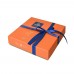 Oranžová krabička Zanzibar - Belgické pralinky Leonidas