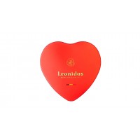 Plechové srdce Leonidas - Belgické pralinky Leonidas