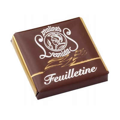 Plátek čokolády - Feuilletine - Belgické pralinky Leonidas