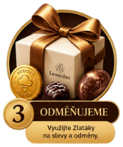 3. Odměňujeme – využijte zlaťáky na slevy a odměny