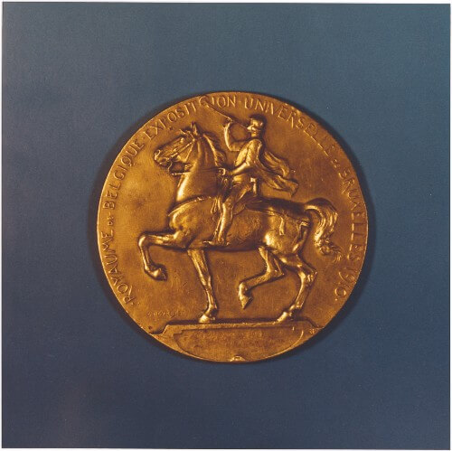 Bronzová medaile - Belgické pralinky Leonidas