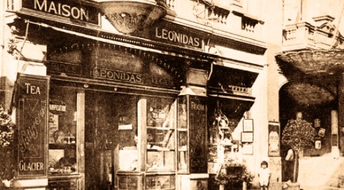 První obchod s Belgickými pralinkami Leonidas